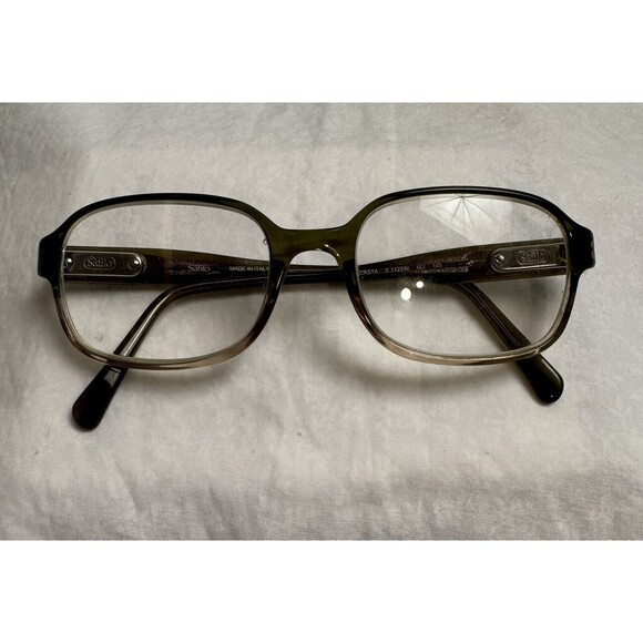 Safilo Elasta 1127 51L Eyeglasses‎ Brown Round Full Rim 54-19-145 FRAMES ONLY - Picture 8 of 8